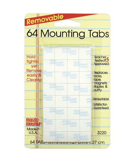 The Durability and Strength of Magic Mounts Removable Mounting Tabs: A Mounting Solution You Can Trust